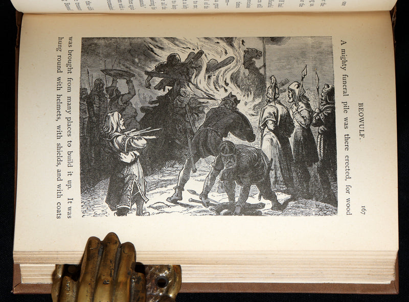 1881 Scarce First Edition - Gudrun and Other Medieval Epics Stories Illustrated