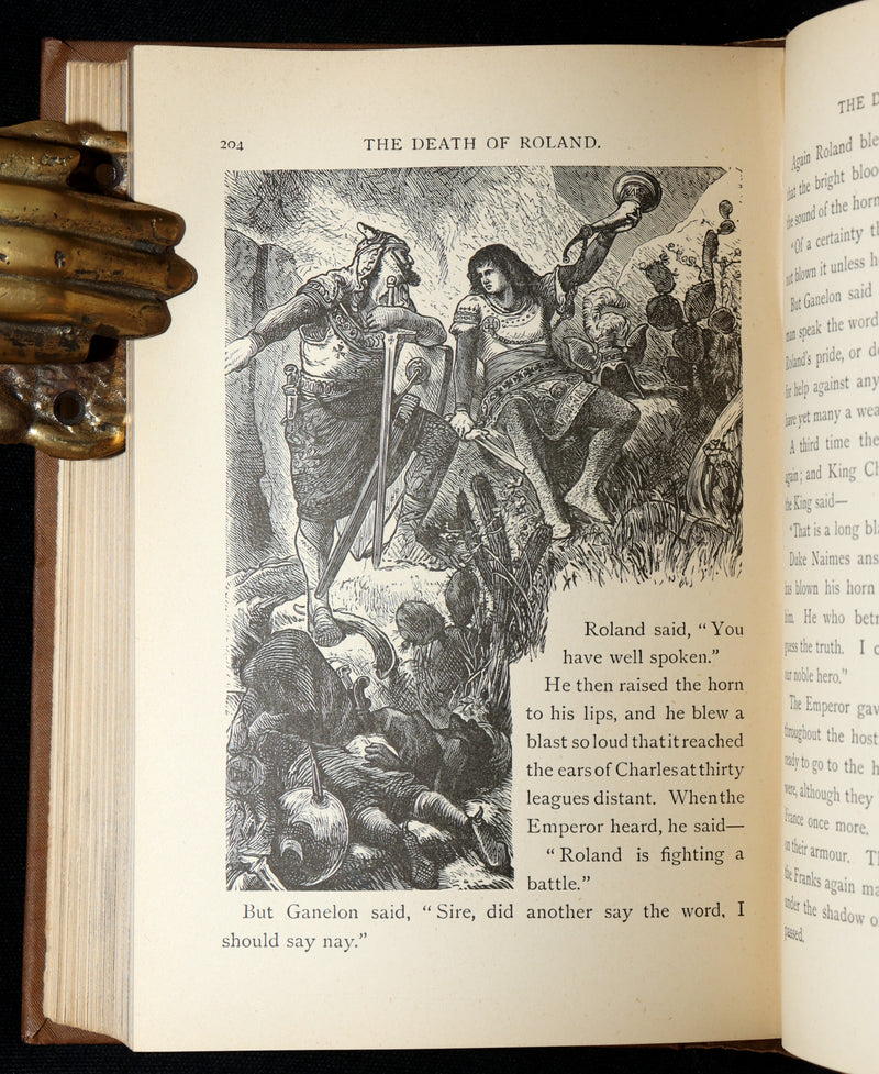 1881 Scarce First Edition - Gudrun and Other Medieval Epics Stories Illustrated