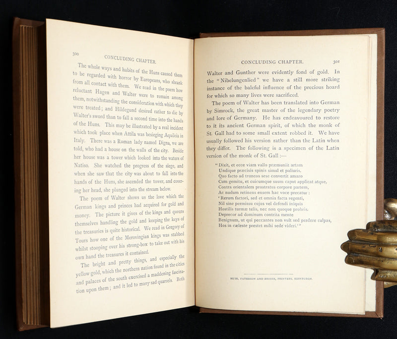 1881 Scarce First Edition - Gudrun and Other Medieval Epics Stories Illustrated