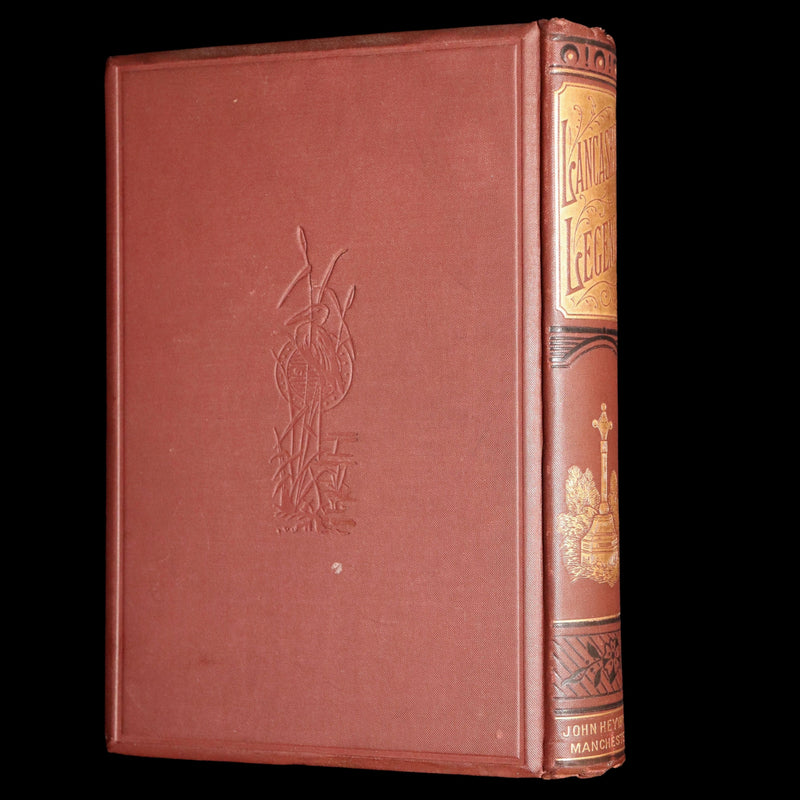 1882 Rare Book - Lancashire Legends, Superstitions, Witches by Harland Wilkinson