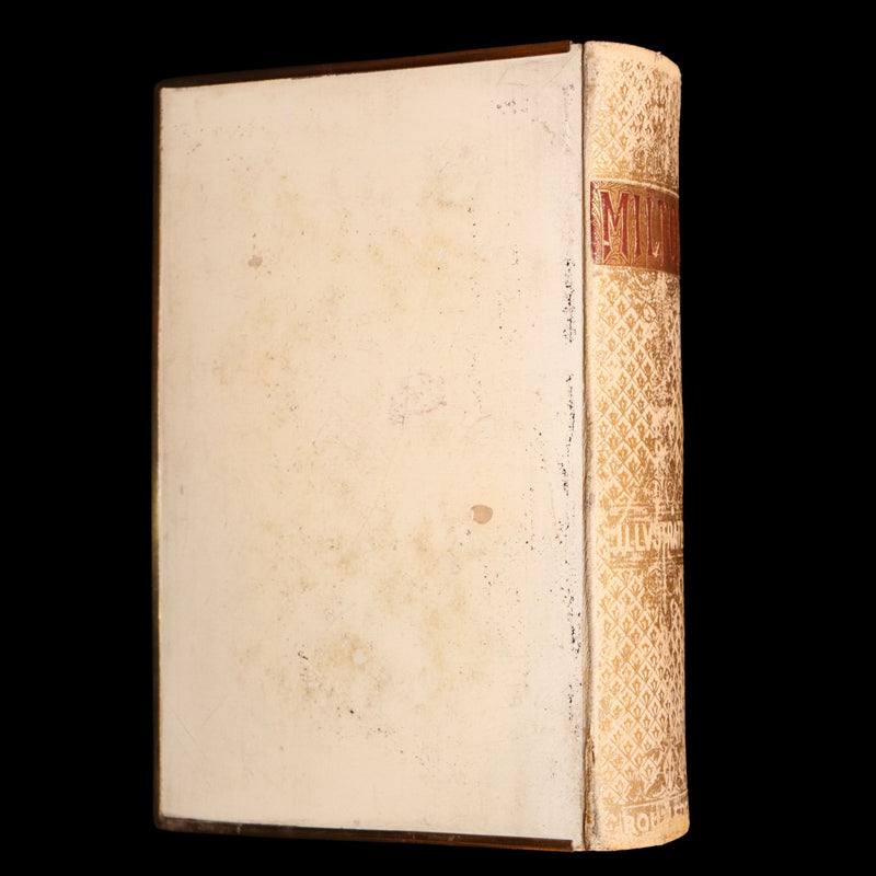1880 Scarce Routledge Binding with Brass Edges- Milton’s Paradise Lost, Regained