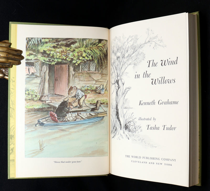 1966 Signed First Edition - The Wind in the Willows illustrated by Tasha Tudor