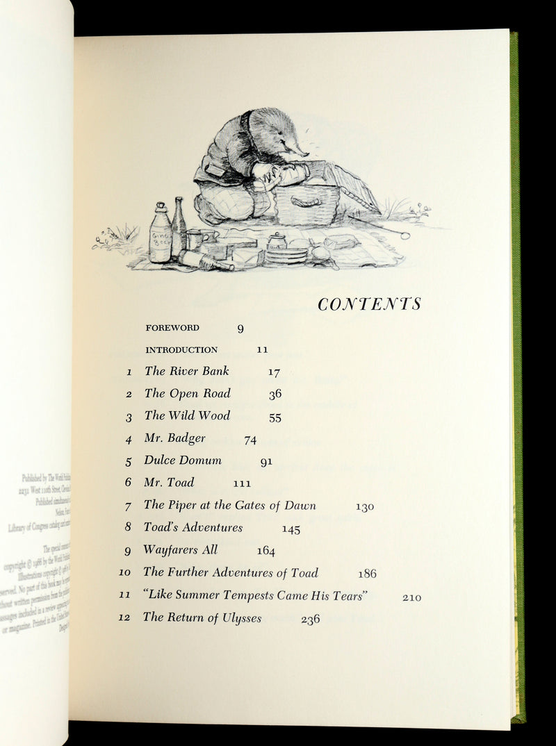 1966 Signed First Edition - The Wind in the Willows illustrated by Tasha Tudor