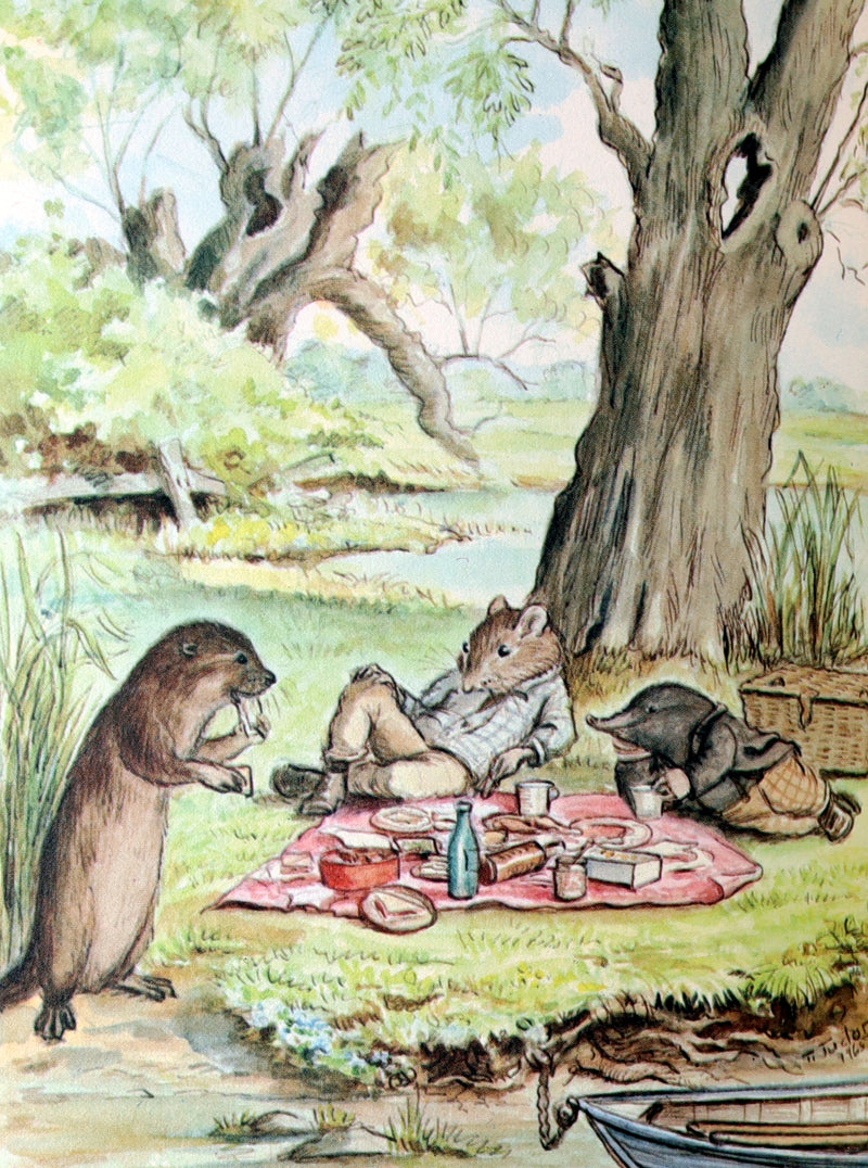 1966 Signed First Edition - The Wind in the Willows illustrated by Tasha Tudor