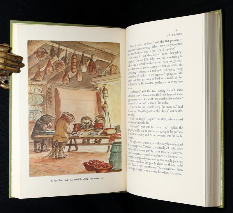 1966 Signed First Edition - The Wind in the Willows illustrated by Tasha Tudor