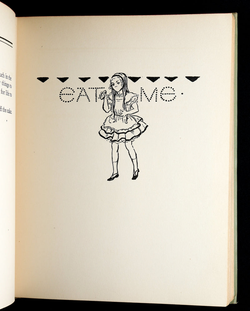 1935 Rare Book - Alice's Adventures in Wonderland Illustrated by Gwynedd Hudson