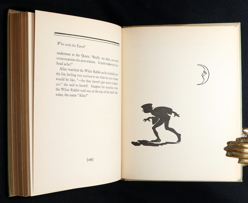 1935 Rare Book - Alice's Adventures in Wonderland Illustrated by Gwynedd Hudson