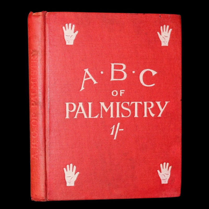 1890 Scarce Book - Character and Fortune. ABC Guide to Palmistry by Paul Bello