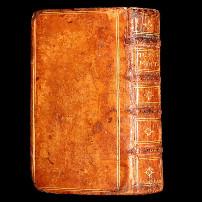 1628 Rare Book - Georgii Buchanani - Scottish Poems by George Buchanan