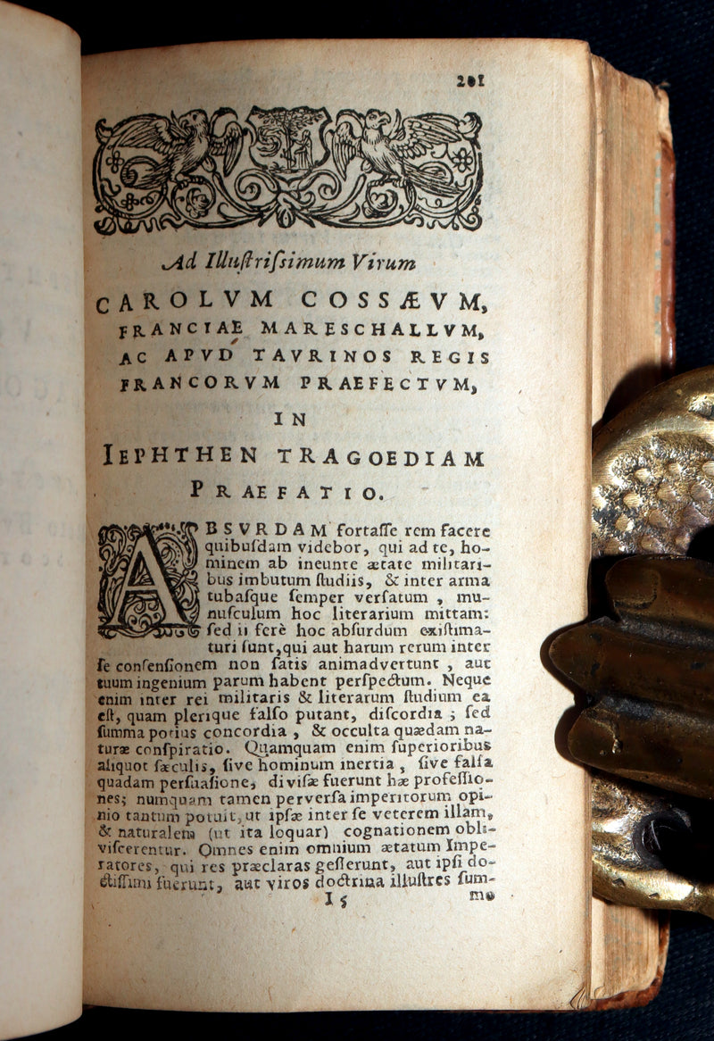 1628 Rare Book - Georgii Buchanani - Scottish Poems by George Buchanan