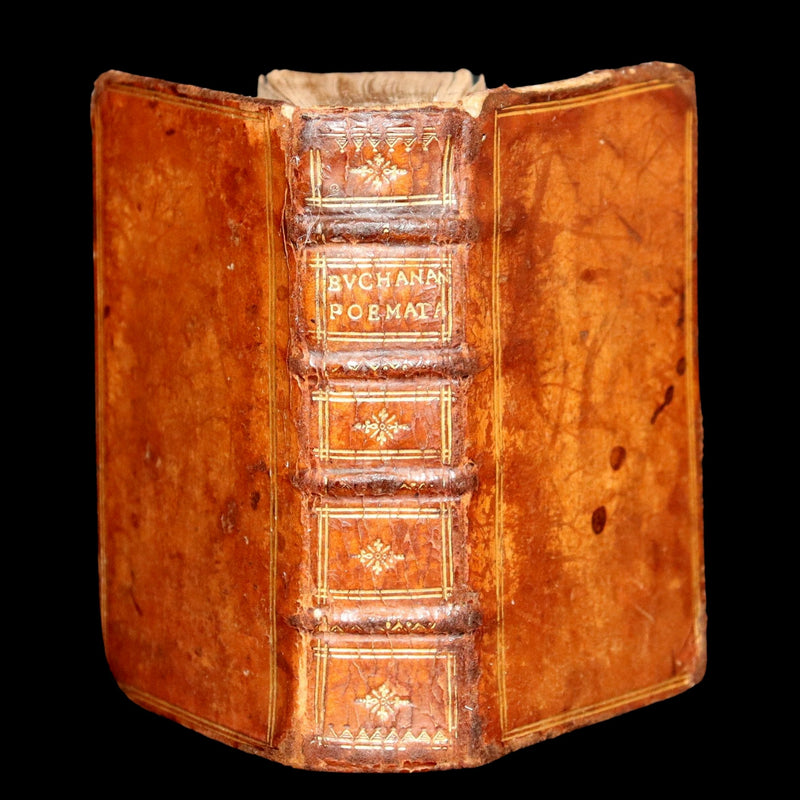 1628 Rare Book - Georgii Buchanani - Scottish Poems by George Buchanan