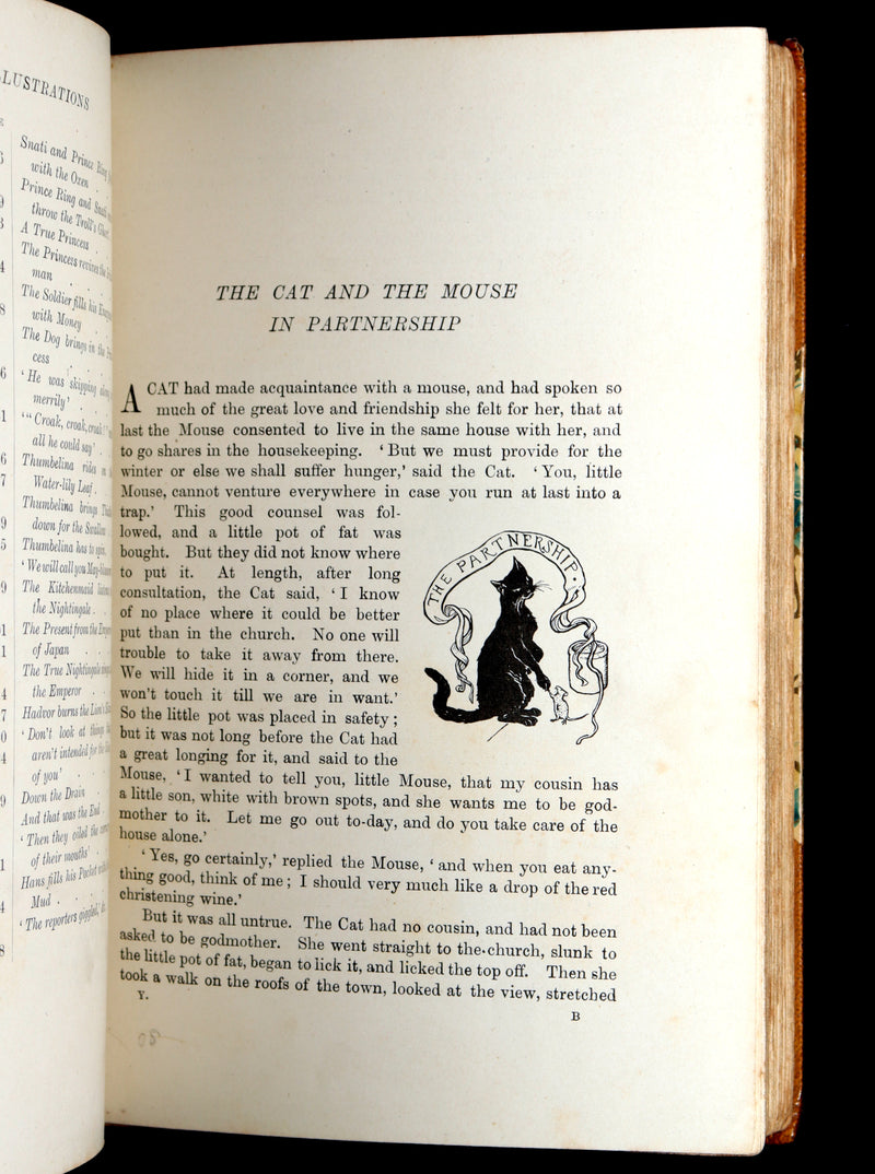 1894 Rare First Edition - The Yellow Fairy Book by Andrew Lang, Illustrated