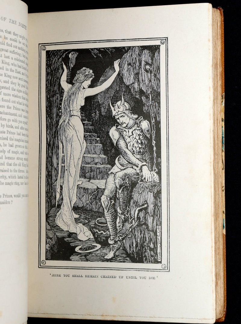 1894 Rare First Edition - The Yellow Fairy Book by Andrew Lang, Illustrated