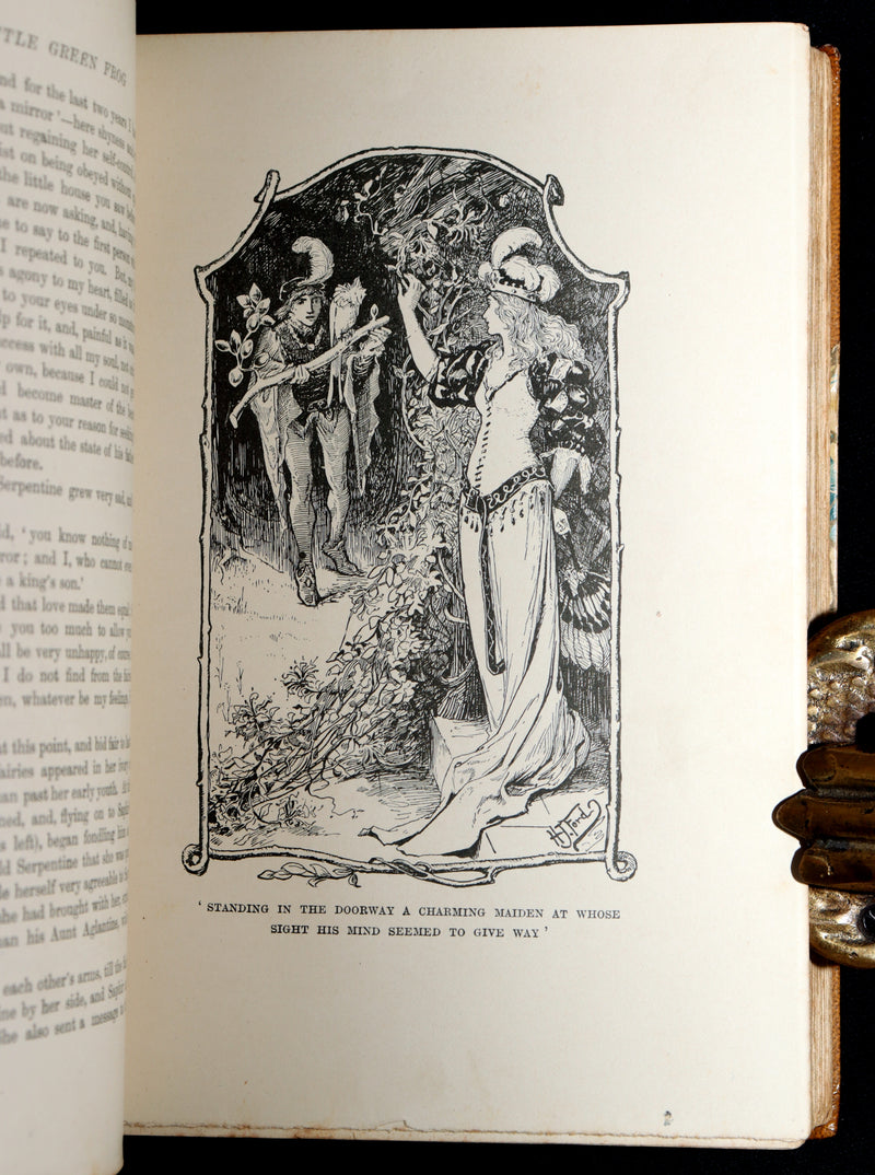 1894 Rare First Edition - The Yellow Fairy Book by Andrew Lang, Illustrated