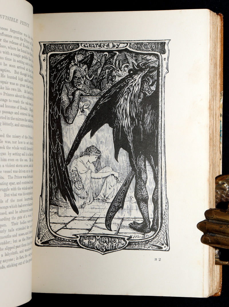 1894 Rare First Edition - The Yellow Fairy Book by Andrew Lang, Illustrated