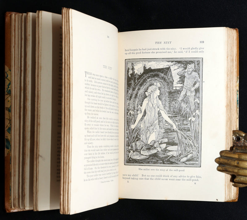 1894 Rare First Edition - The Yellow Fairy Book by Andrew Lang, Illustrated