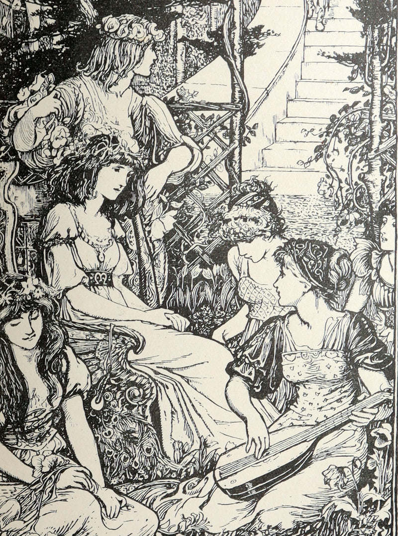 1894 Rare First Edition - The Yellow Fairy Book by Andrew Lang, Illustrated