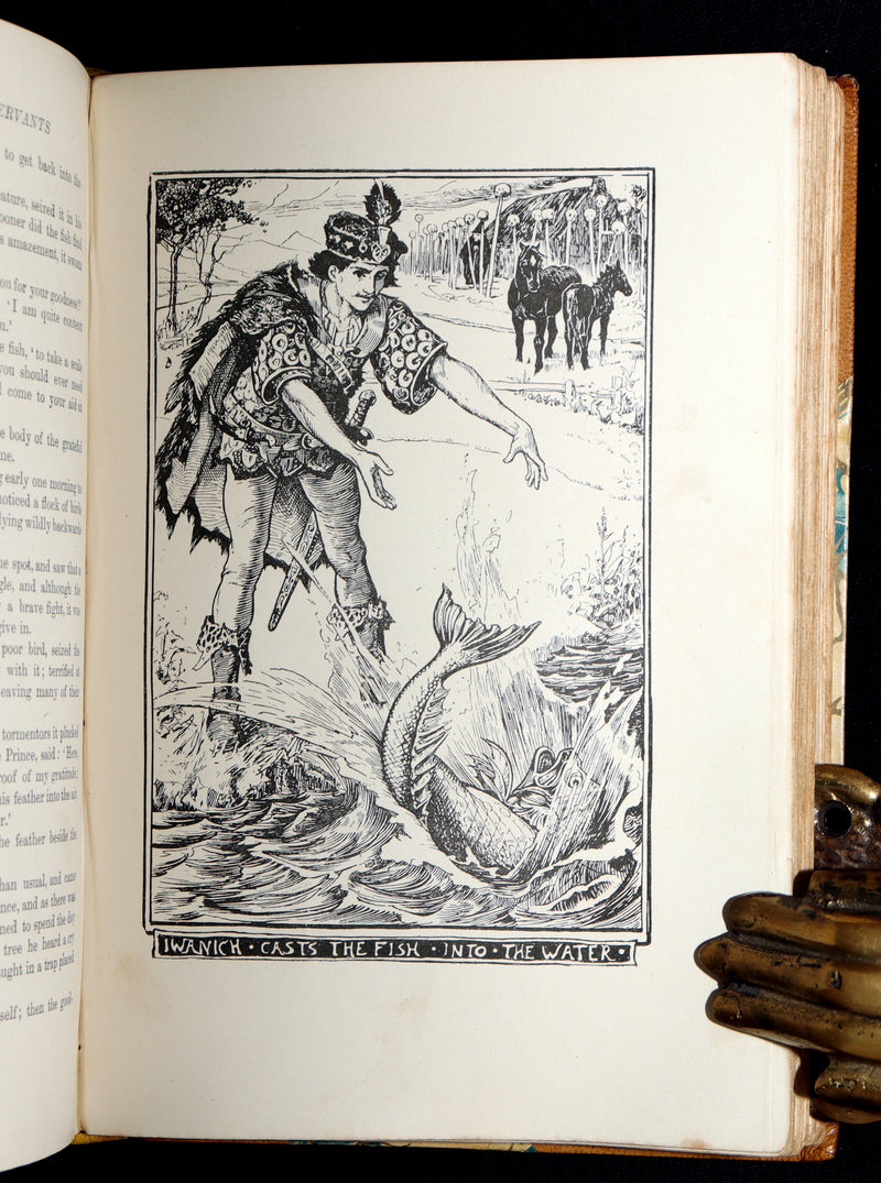 1894 Rare First Edition - The Yellow Fairy Book by Andrew Lang, Illustrated