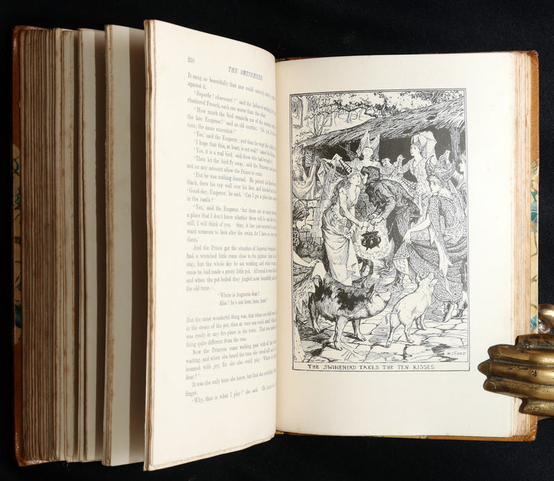 1894 Rare First Edition - The Yellow Fairy Book by Andrew Lang, Illustrated