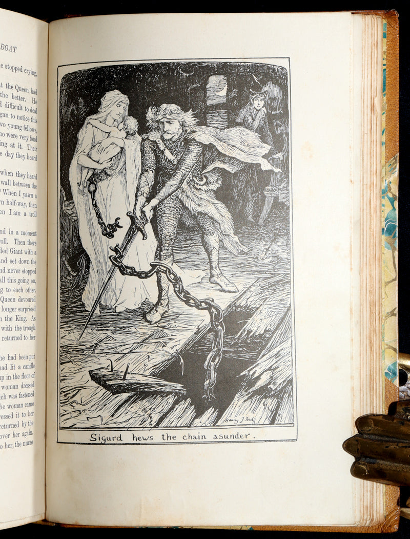 1894 Rare First Edition - The Yellow Fairy Book by Andrew Lang, Illustrated