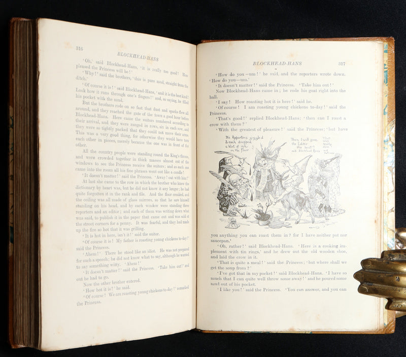 1894 Rare First Edition - The Yellow Fairy Book by Andrew Lang, Illustrated