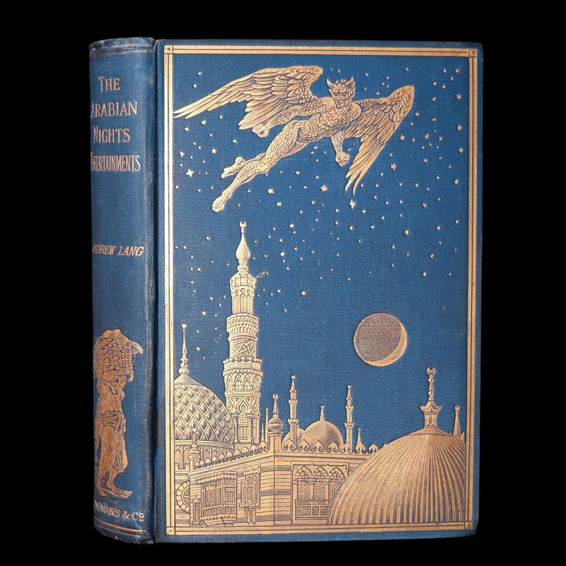 1898 Rare First Edition - The Arabian Nights by Andrew Lang, Illustrated