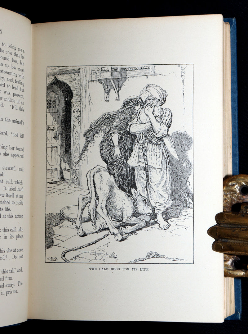 1898 Rare First Edition - The Arabian Nights by Andrew Lang, Illustrated