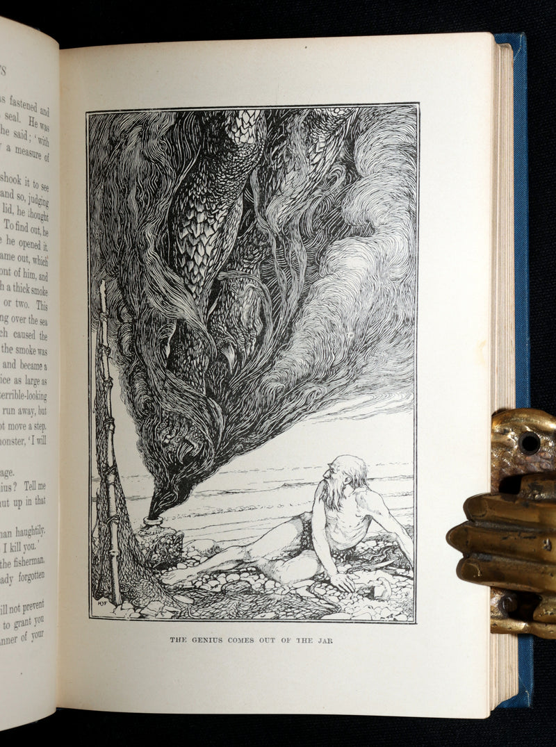 1898 Rare First Edition - The Arabian Nights by Andrew Lang, Illustrated