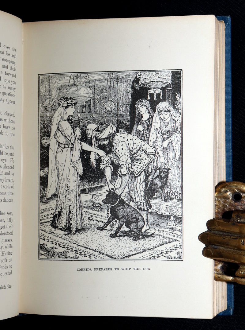 1898 Rare First Edition - The Arabian Nights by Andrew Lang, Illustrated