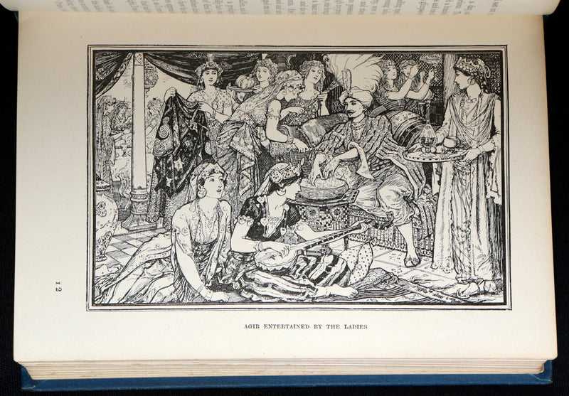 1898 Rare First Edition - The Arabian Nights by Andrew Lang, Illustrated