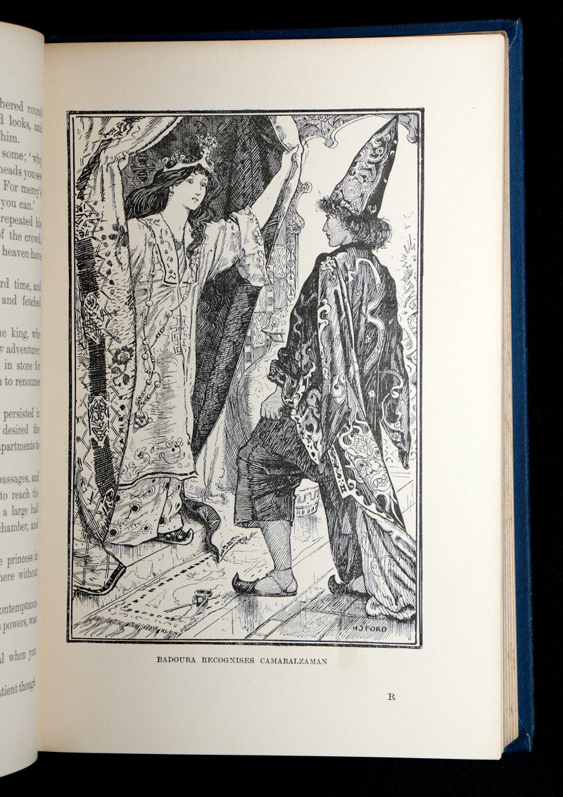 1898 Rare First Edition - The Arabian Nights by Andrew Lang, Illustrated