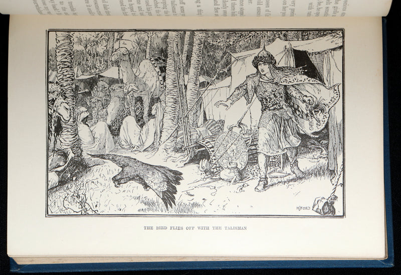 1898 Rare First Edition - The Arabian Nights by Andrew Lang, Illustrated