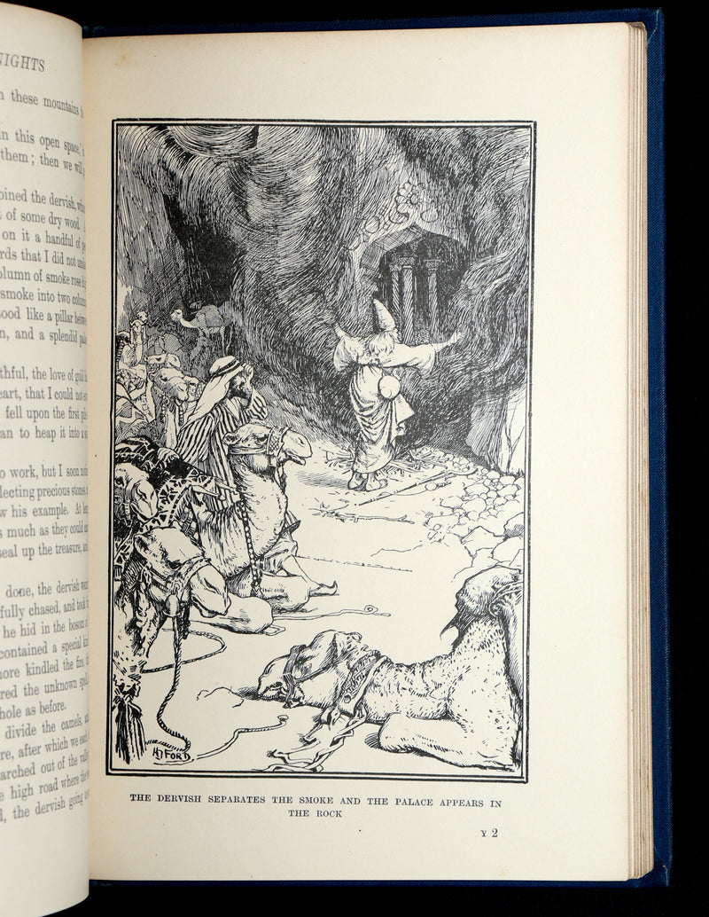 1898 Rare First Edition - The Arabian Nights by Andrew Lang, Illustrated
