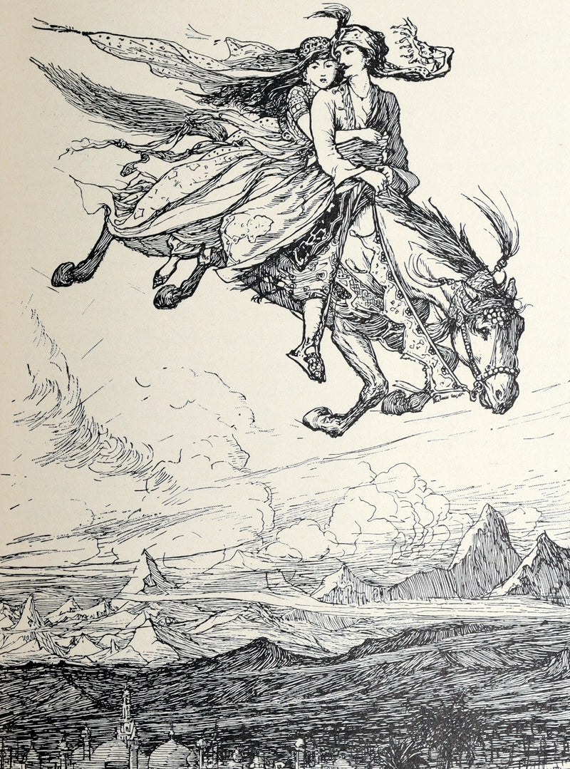 1898 Rare First Edition - The Arabian Nights by Andrew Lang, Illustrated