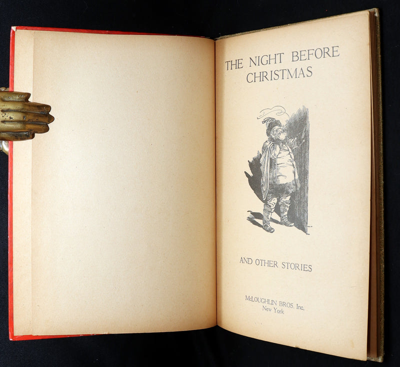 1900 Scarce Mcloughlin Edition - The Night Before Christmas & Other Stories