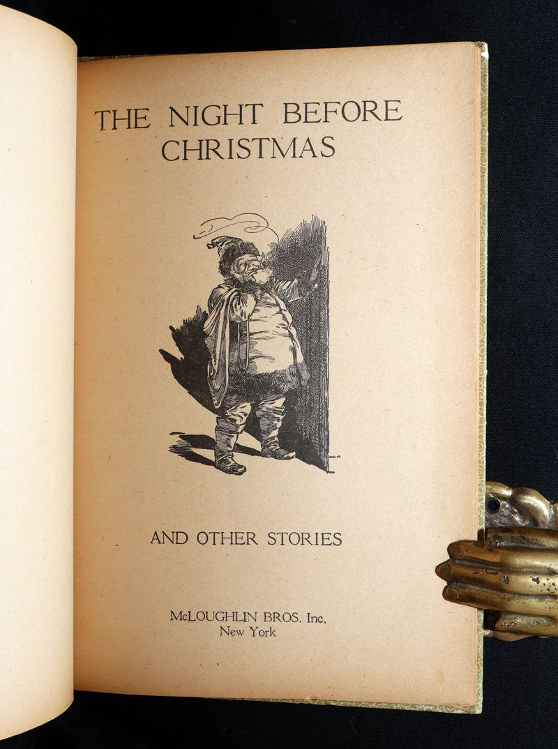 1900 Scarce Mcloughlin Edition - The Night Before Christmas & Other Stories