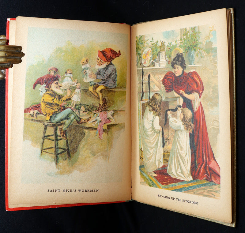 1900 Scarce Mcloughlin Edition - The Night Before Christmas & Other Stories