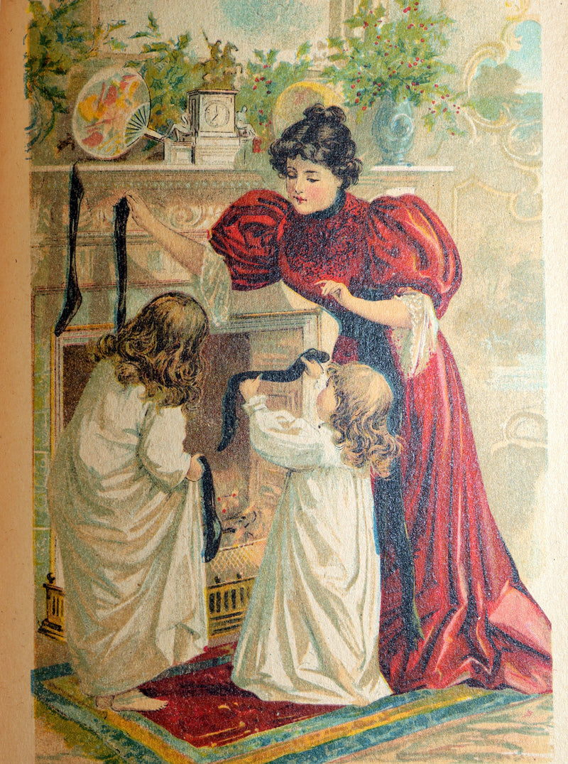 1900 Scarce Mcloughlin Edition - The Night Before Christmas & Other Stories