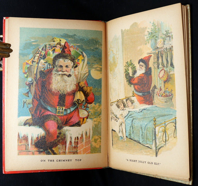 1900 Scarce Mcloughlin Edition - The Night Before Christmas & Other Stories