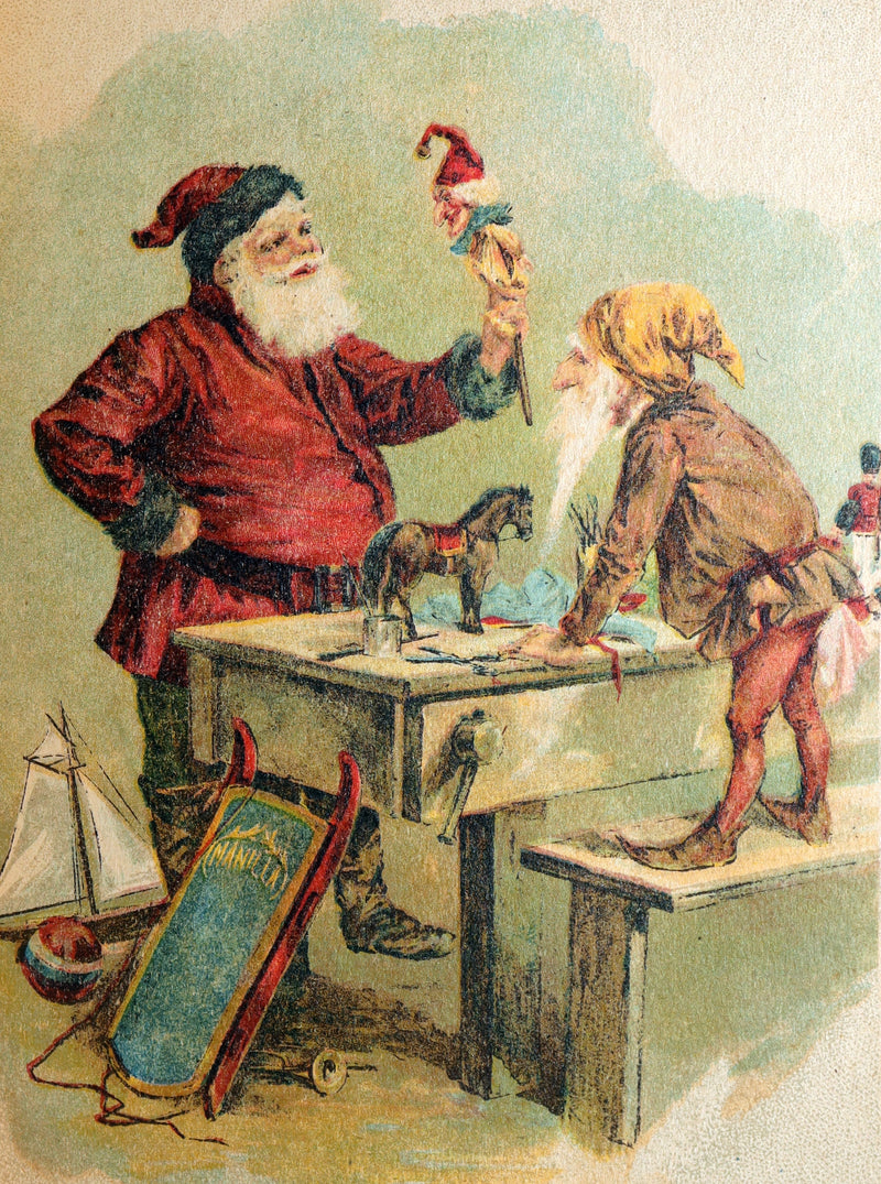 1900 Scarce Mcloughlin Edition - The Night Before Christmas & Other Stories