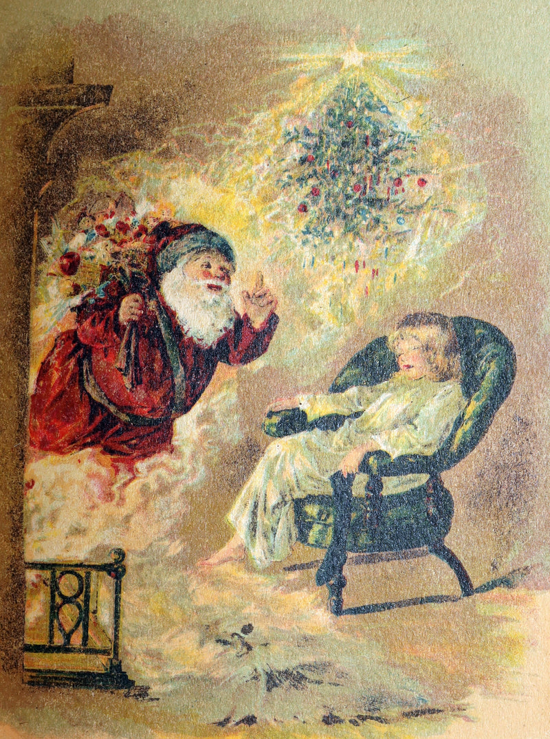 1900 Scarce Mcloughlin Edition - The Night Before Christmas & Other Stories