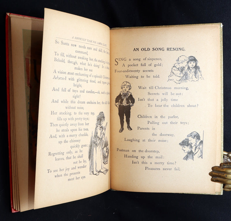 1900 Scarce Mcloughlin Edition - The Night Before Christmas & Other Stories