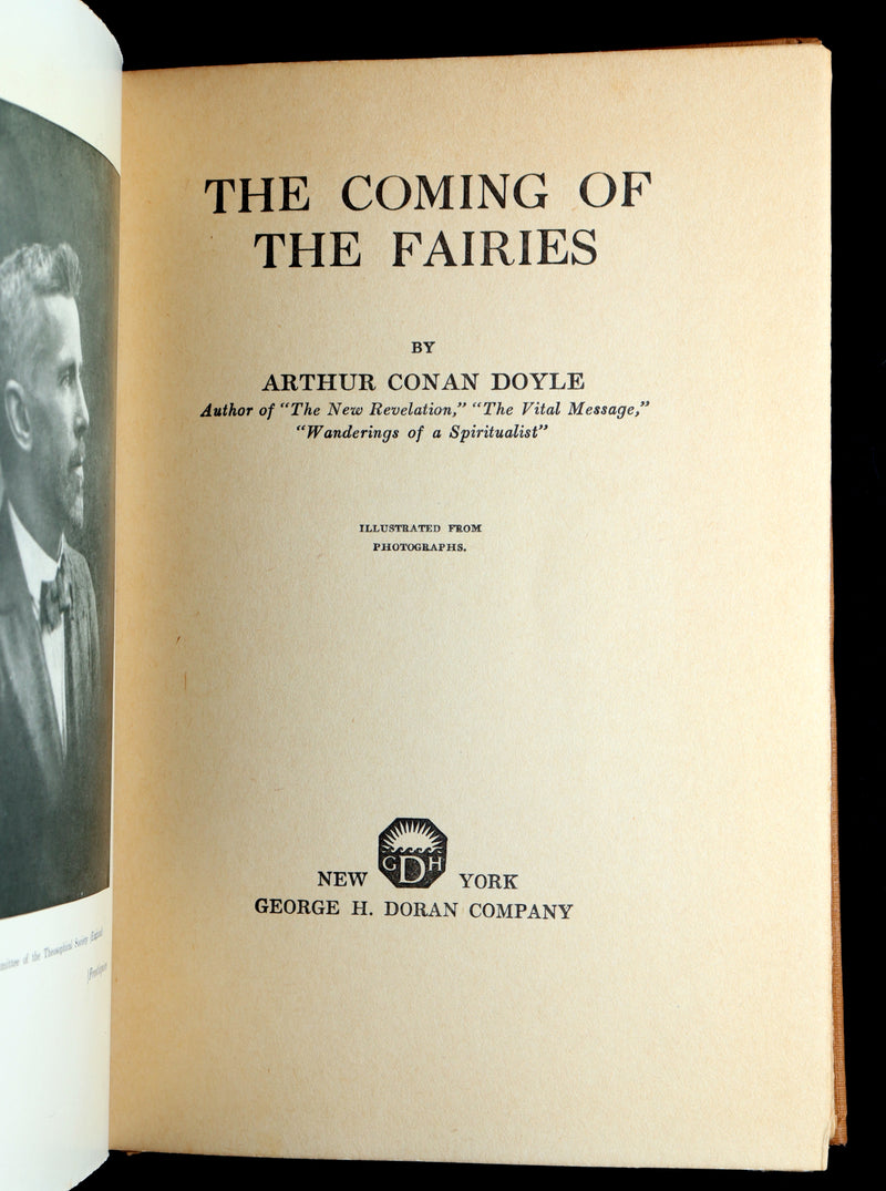 1922 First Edition -The Coming of the (Cottingley) Fairies by Arthur Conan Doyle
