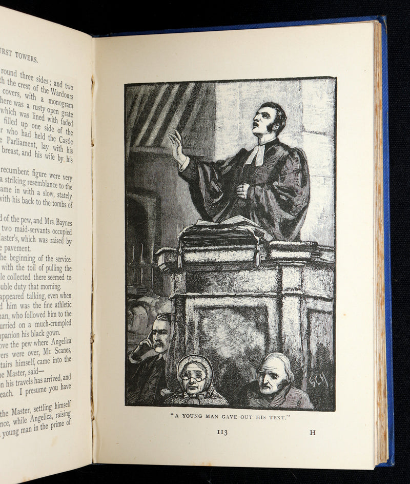 1890 Scarce First Edition - Eaglehurst Towers by Emma Marshall, Illustrated