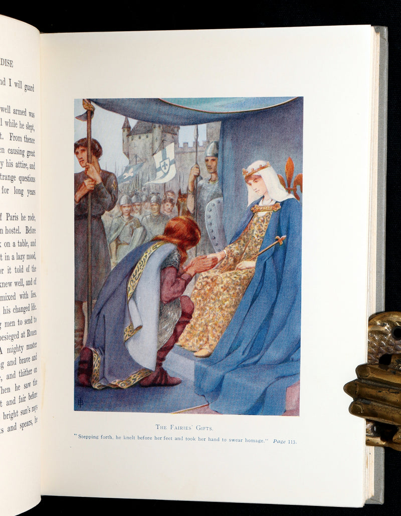 1913 Rare Book - Tales From The Earthly Paradise by William Morris, Illustrated