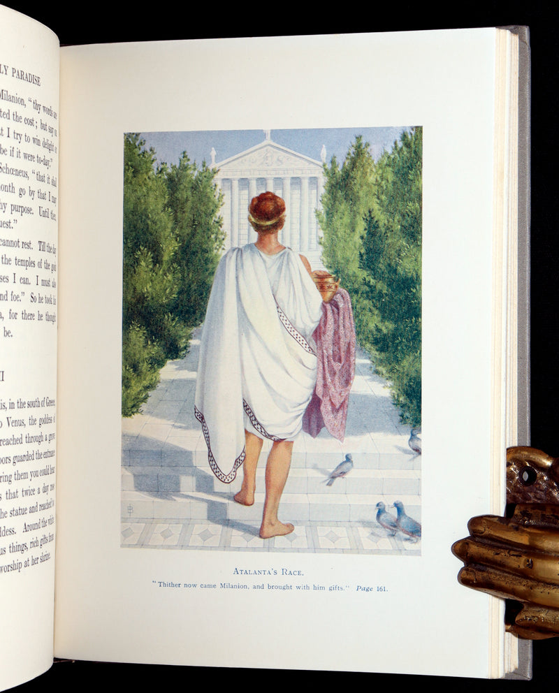 1913 Rare Book - Tales From The Earthly Paradise by William Morris, Illustrated
