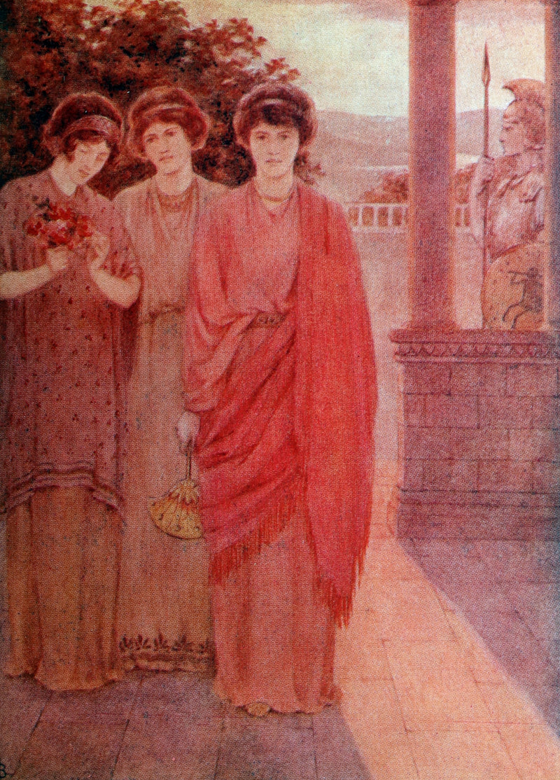 1913 Rare Book - Tales From The Earthly Paradise by William Morris, Illustrated