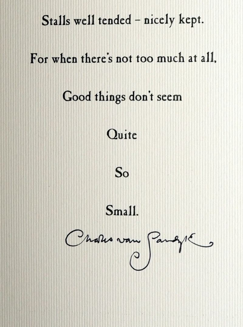 2009 Scarce Signed First Edition - The Fairy Market by Charles van Sandwyk