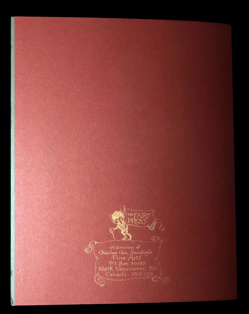 2009 Scarce Signed First Edition - The Fairy Market by Charles van Sandwyk