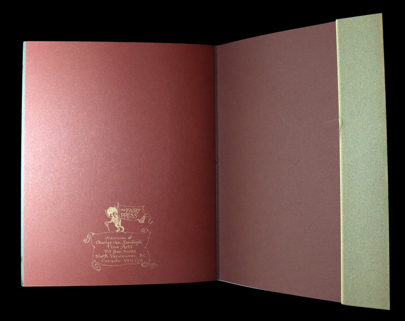 2009 Scarce Signed First Edition - The Fairy Market by Charles van Sandwyk